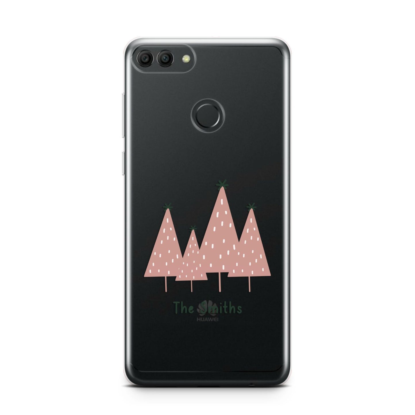 Contemporary Christmas Personalised Huawei Y9 2018