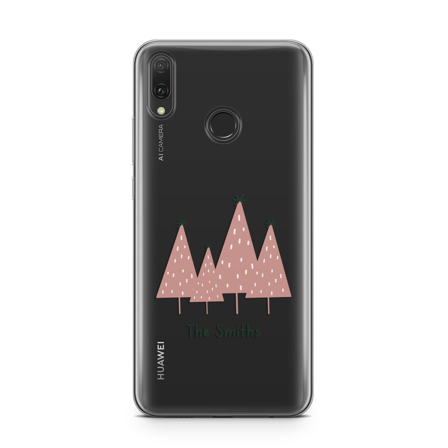 Contemporary Christmas Personalised Huawei Y9 2019