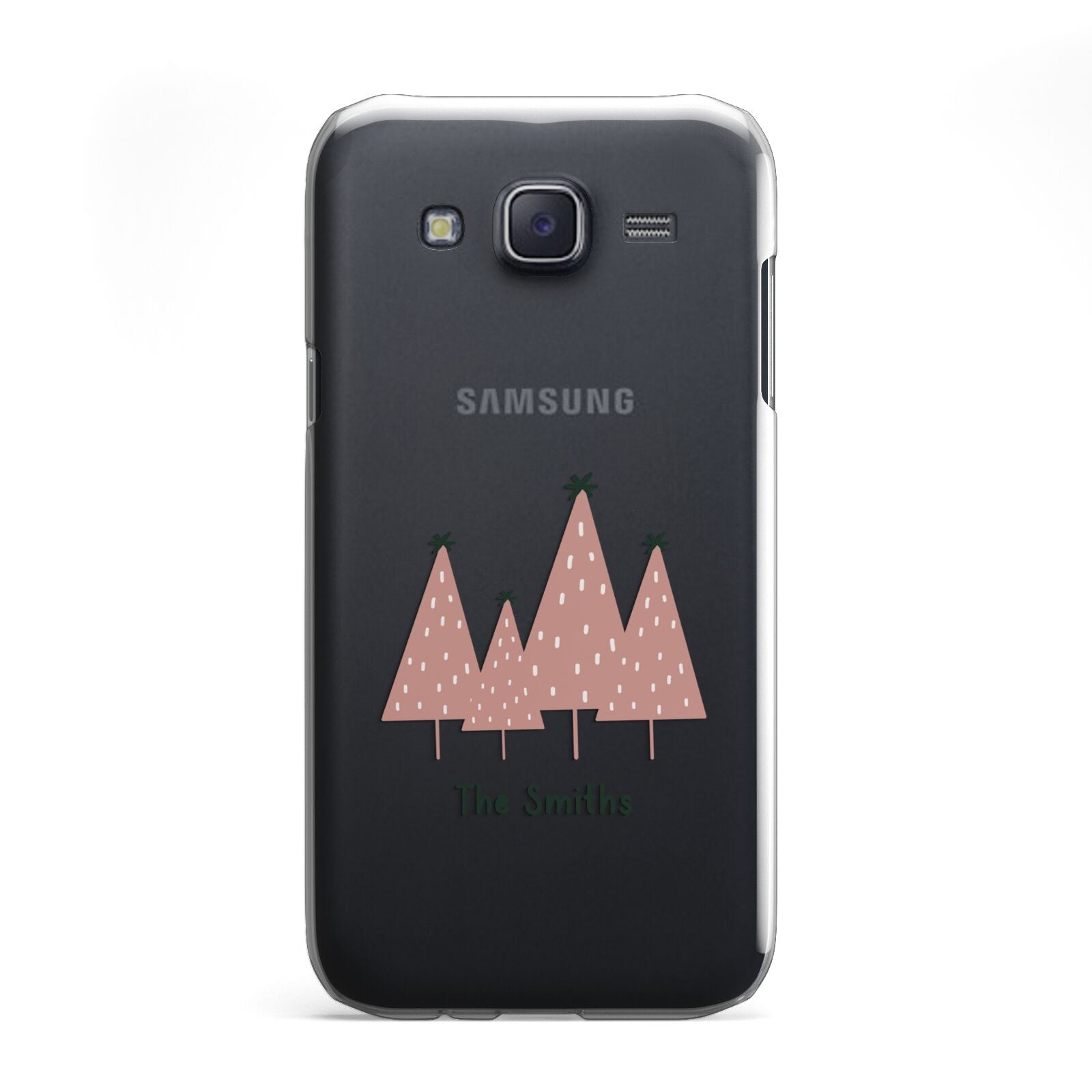 Contemporary Christmas Personalised Samsung Galaxy J5 Case