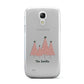 Contemporary Christmas Personalised Samsung Galaxy S4 Mini Case