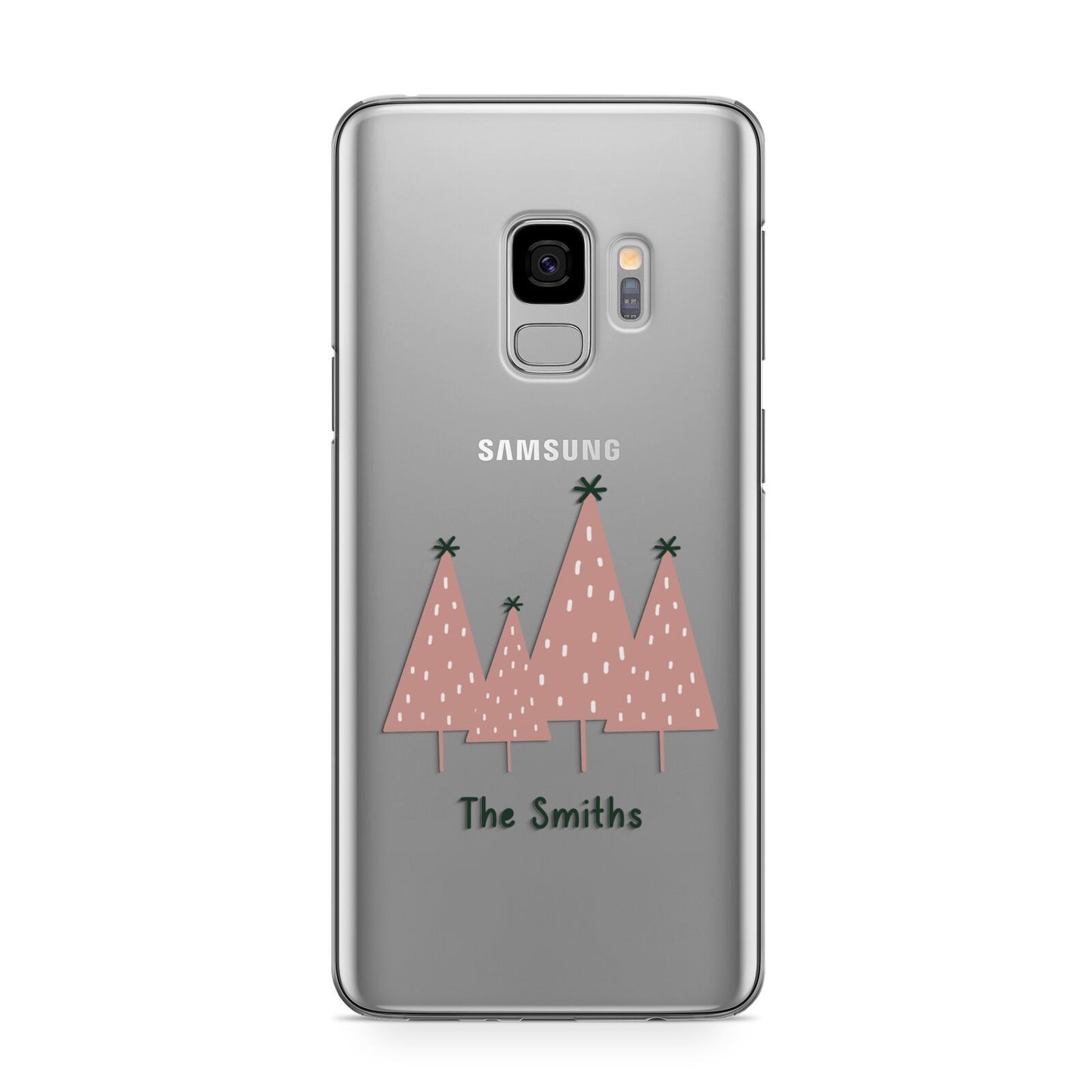 Contemporary Christmas Personalised Samsung Galaxy S9 Case