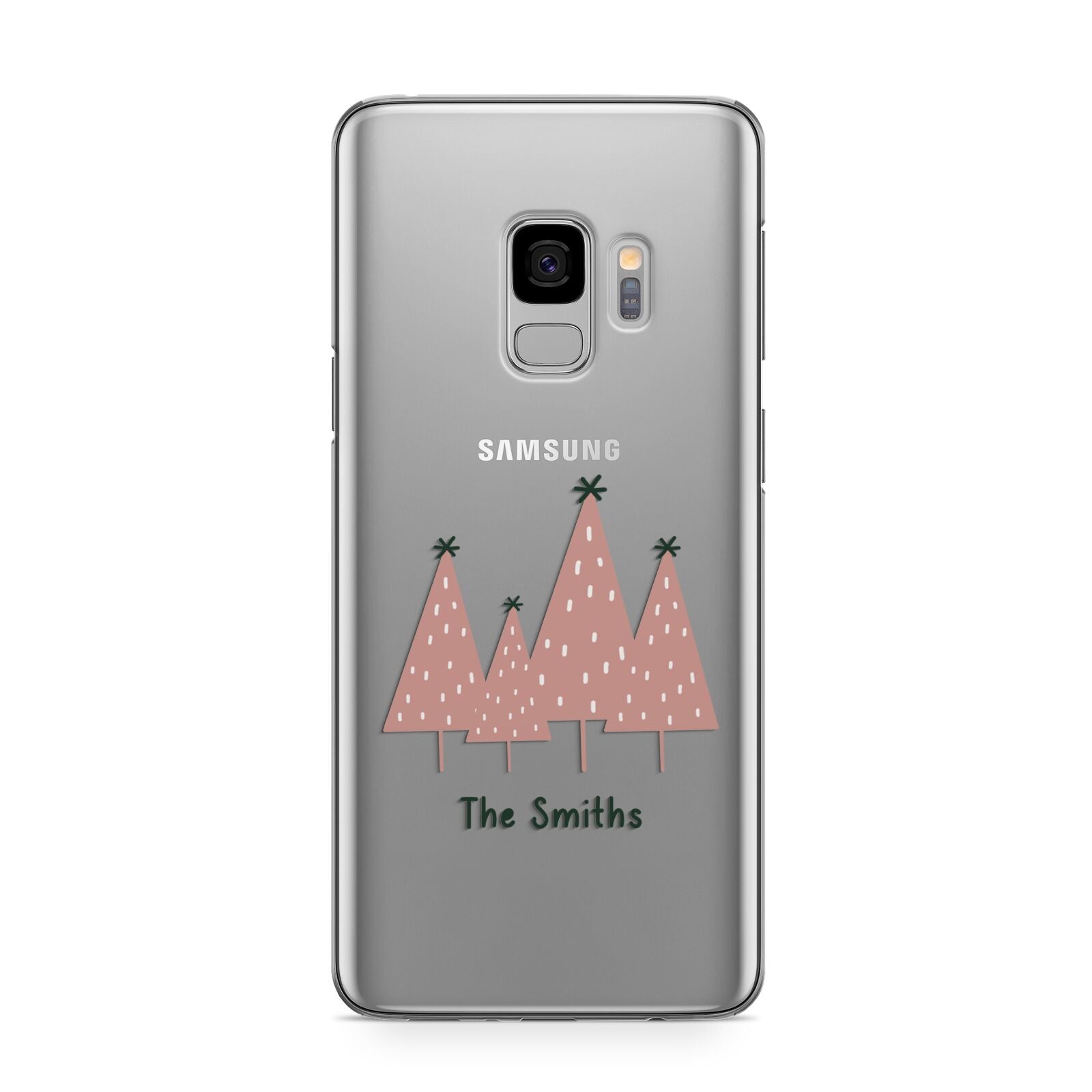 Contemporary Christmas Personalised Samsung Galaxy S9 Case