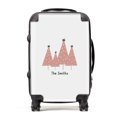 Contemporary Christmas Personalised Suitcase