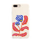 Contemporary Floral Apple iPhone 7 8 Plus 3D Tough Case