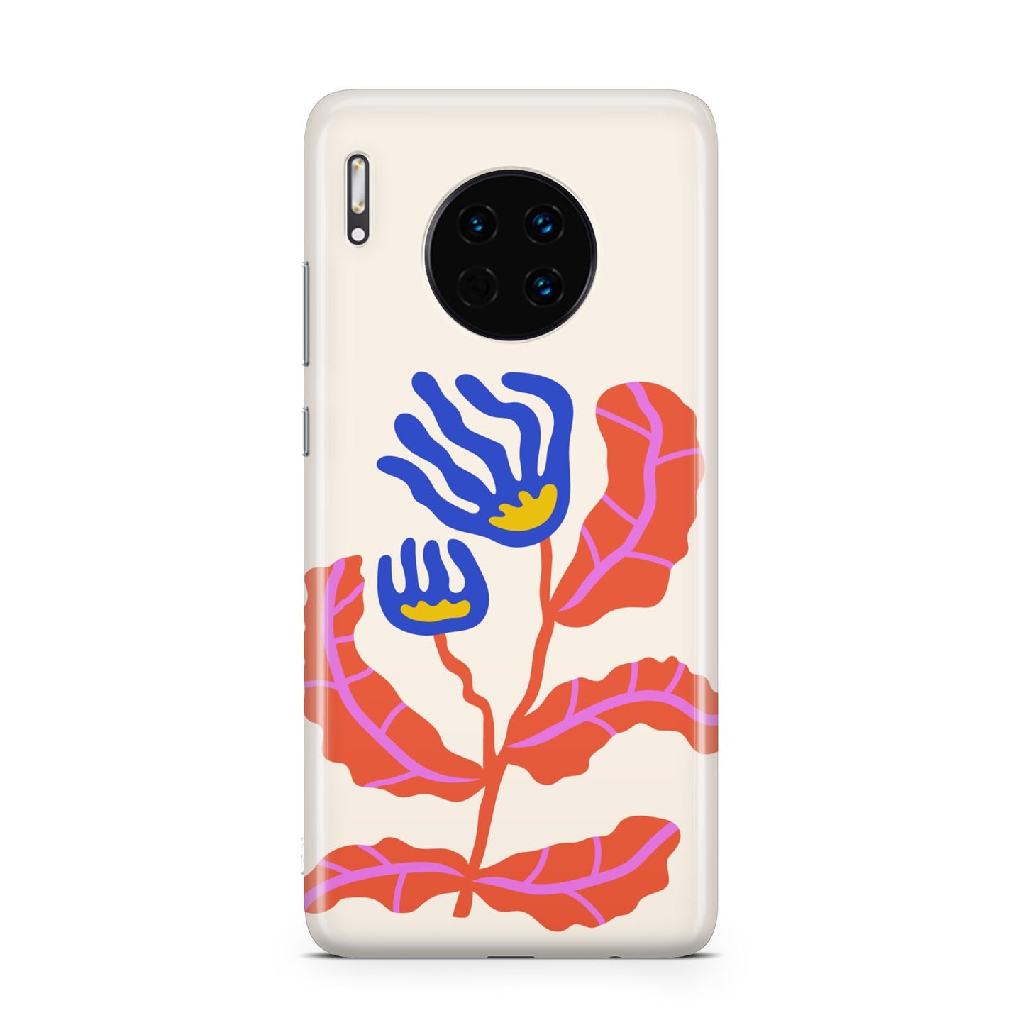 Contemporary Floral Huawei Mate 30