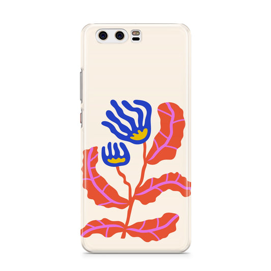 Contemporary Floral Huawei P10 Phone Case