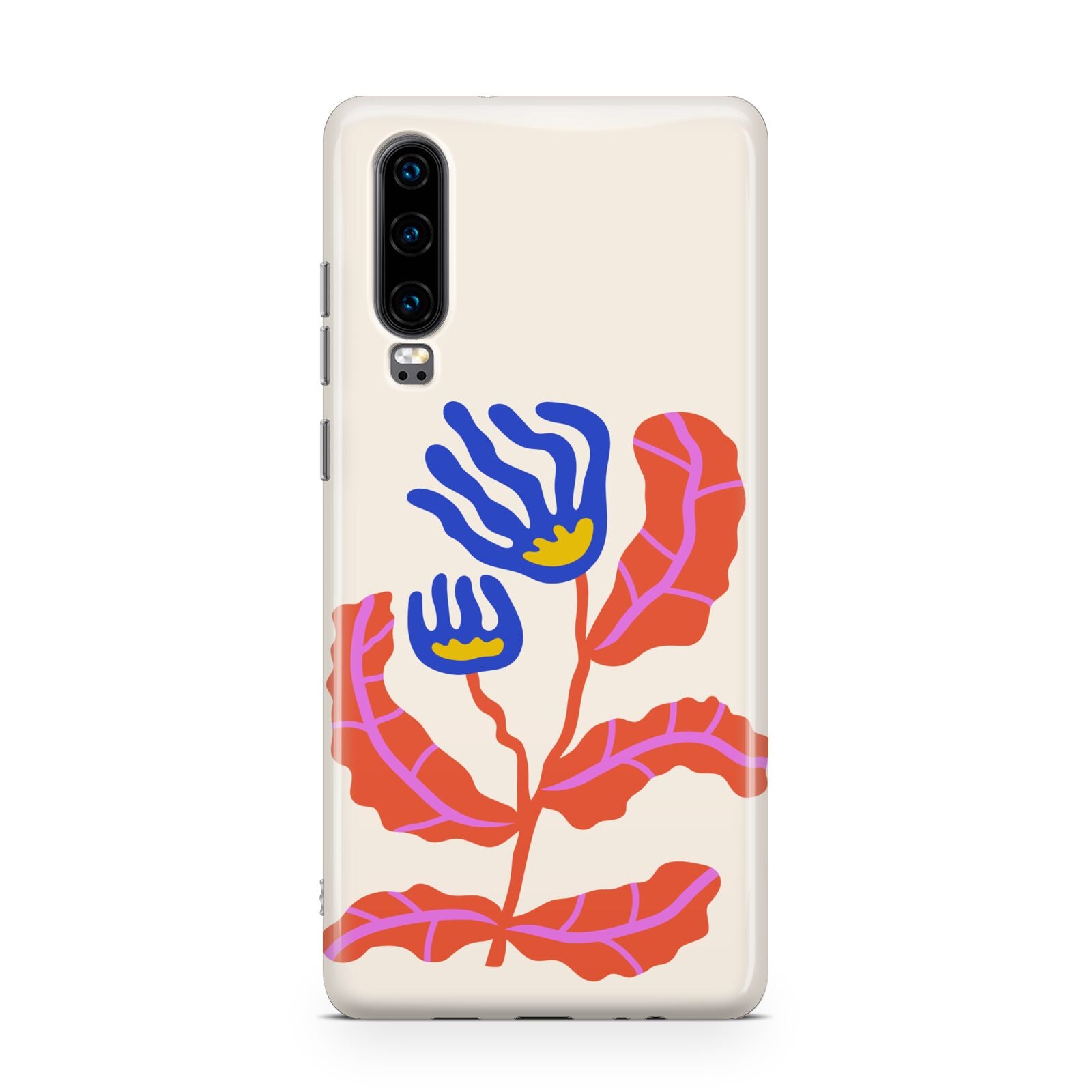 Contemporary Floral Huawei P30 Phone Case