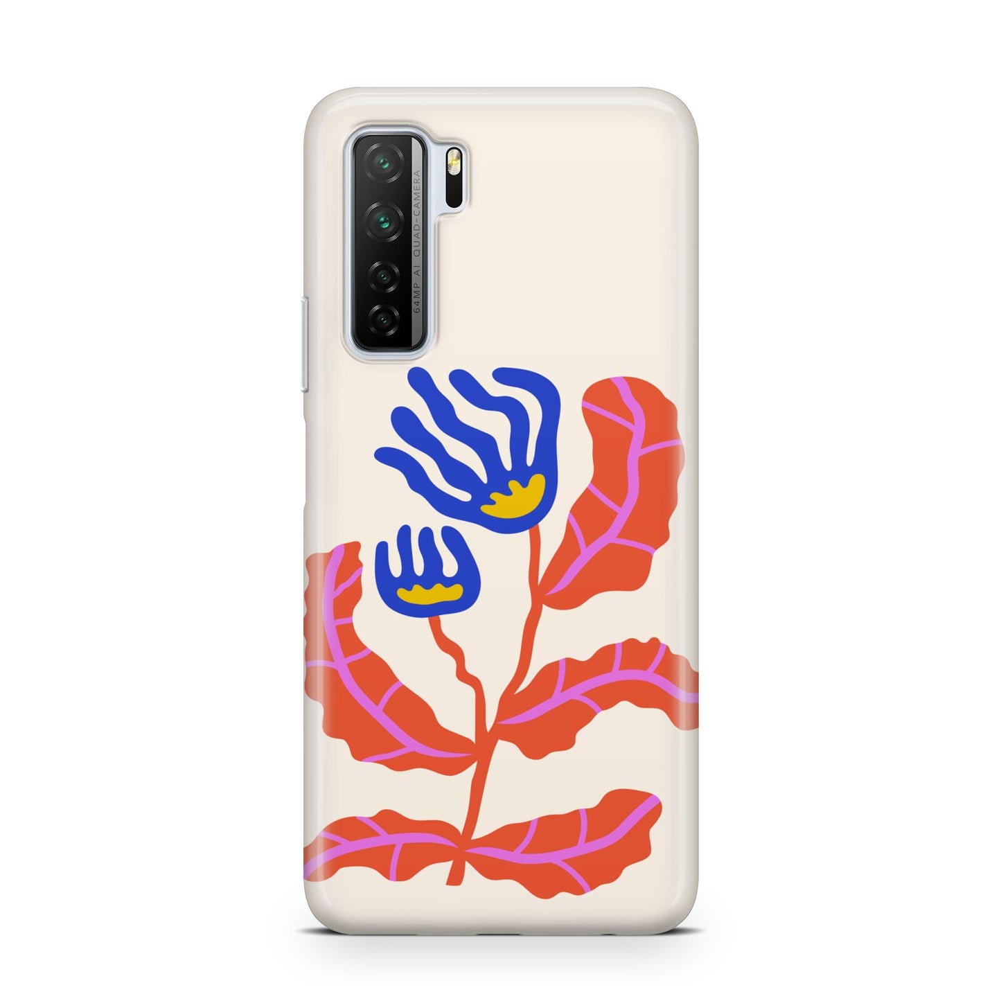 Contemporary Floral Huawei P40 Lite 5G Phone Case