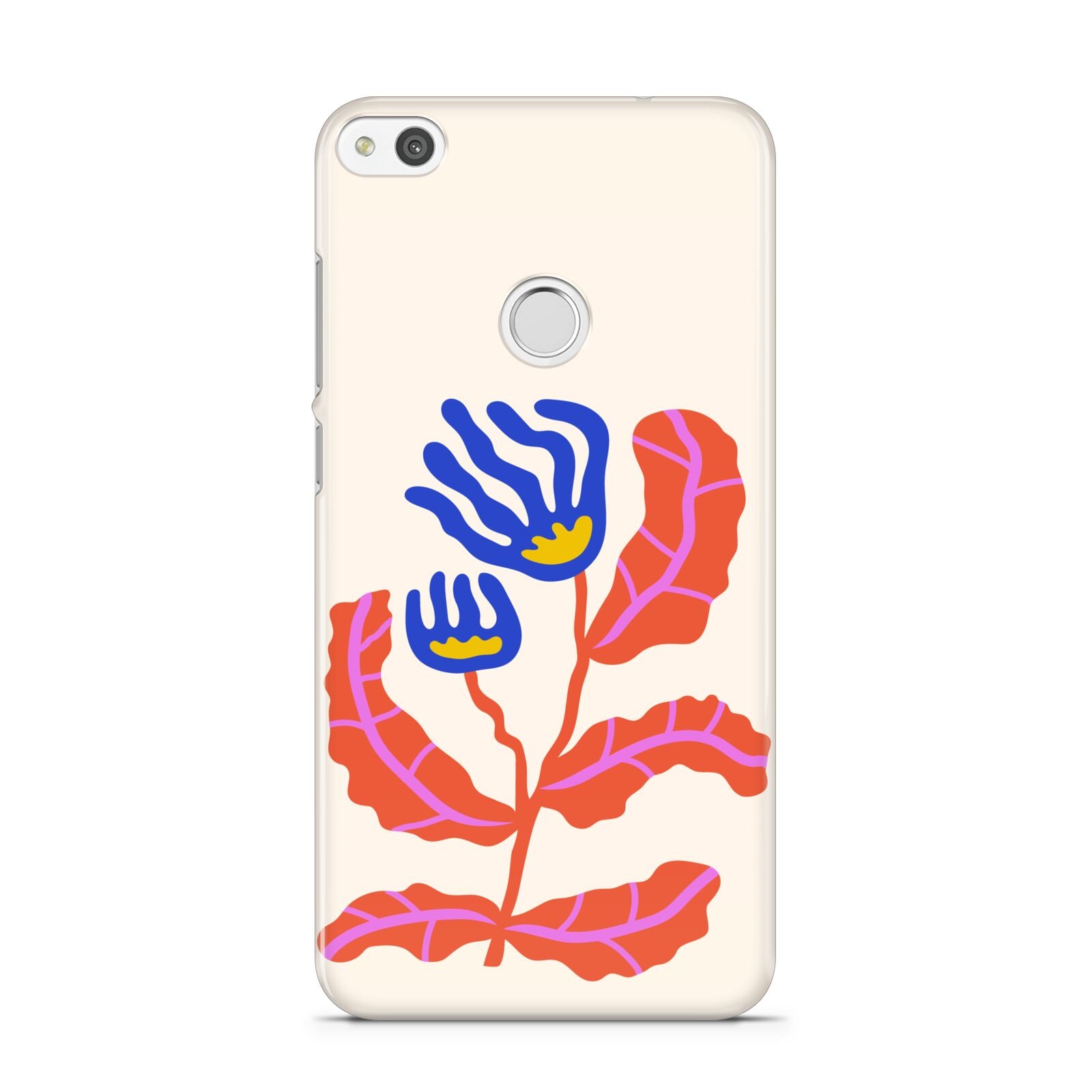 Contemporary Floral Huawei P8 Lite Case