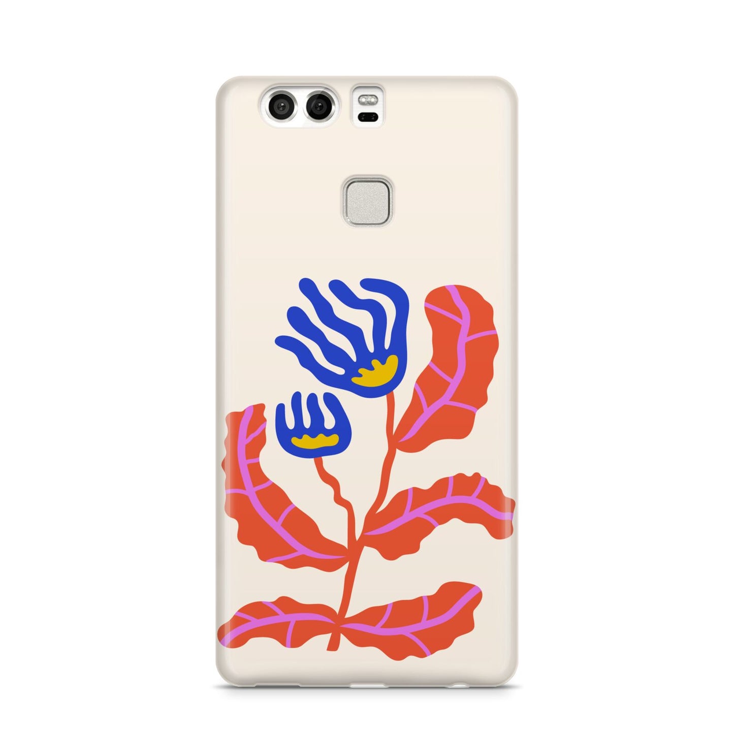 Contemporary Floral Huawei P9 Case