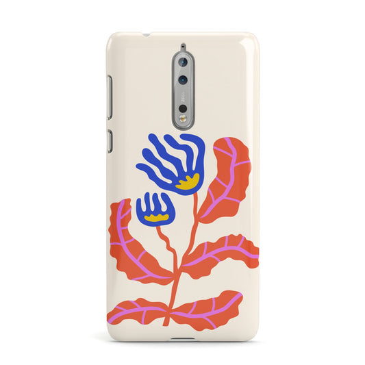 Contemporary Floral Nokia Case
