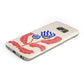 Contemporary Floral Samsung Galaxy Case Bottom Cutout