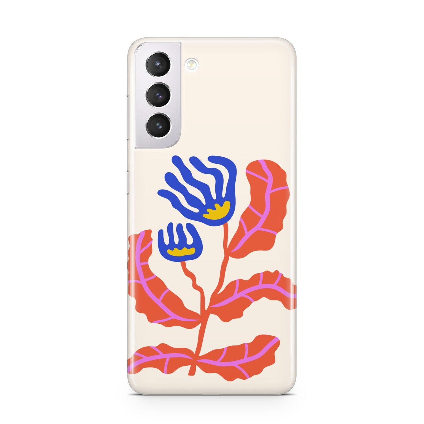 Contemporary Floral Samsung S21 Case