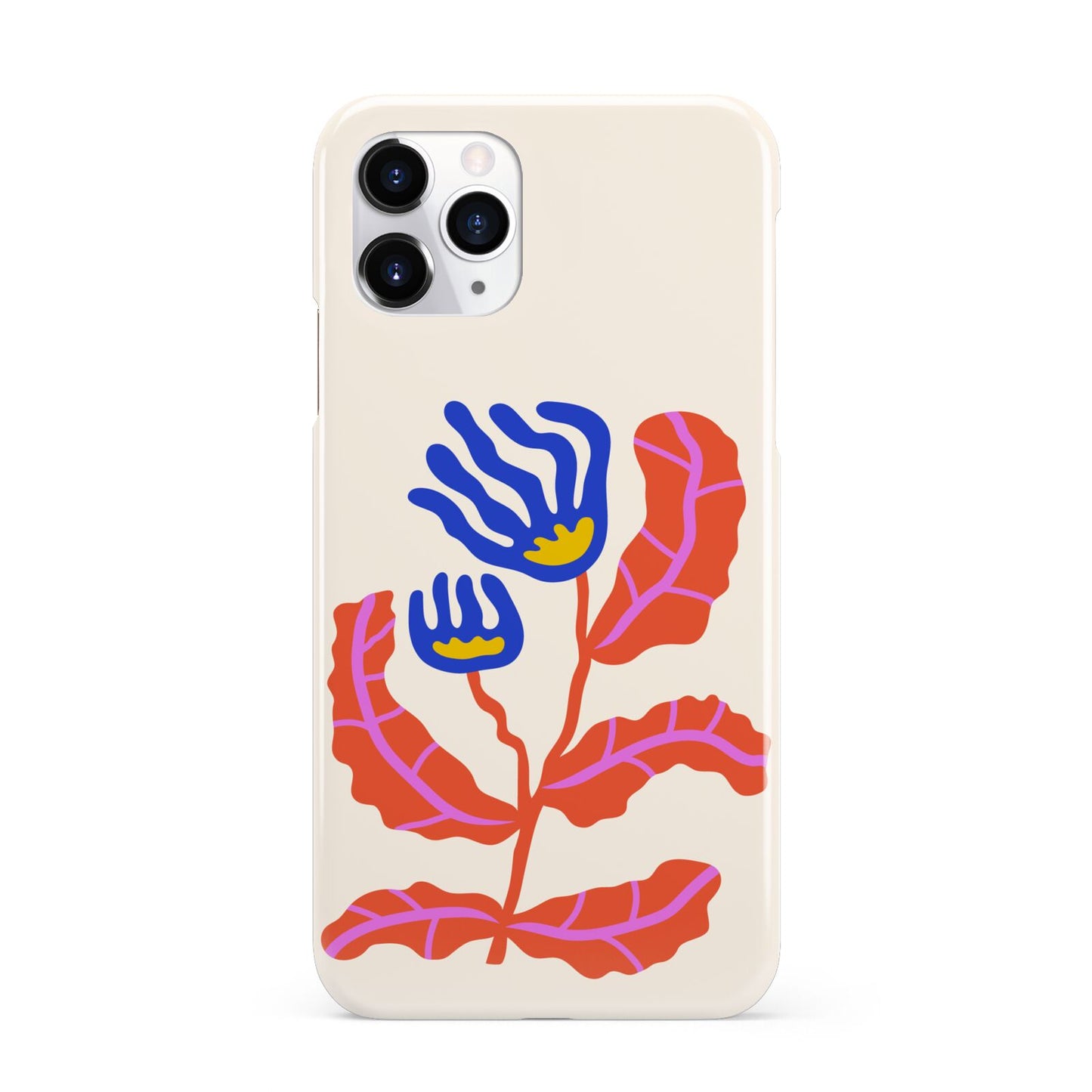 Contemporary Floral iPhone 11 Pro 3D Snap Case