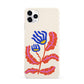Contemporary Floral iPhone 11 Pro Max 3D Snap Case