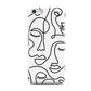 Continuous Abstract Face Apple iPhone 5c Case