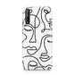 Continuous Abstract Face Huawei Enjoy 10s Phone Case