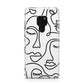 Continuous Abstract Face Huawei Mate 20 Phone Case