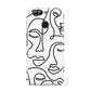 Continuous Abstract Face Huawei Nova 2s Phone Case