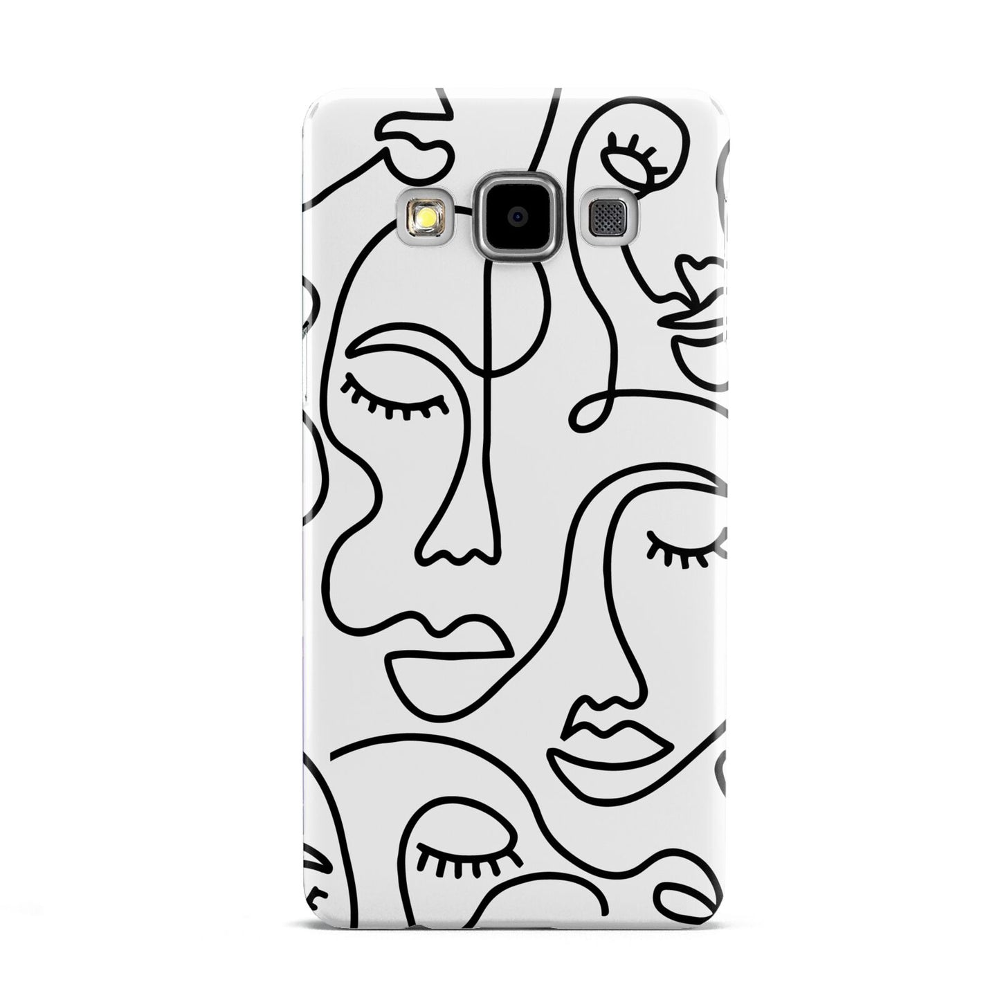 Continuous Abstract Face Samsung Galaxy A5 Case