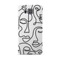 Continuous Abstract Face Samsung Galaxy Alpha Case