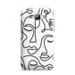 Continuous Abstract Face Samsung Galaxy J1 2015 Case