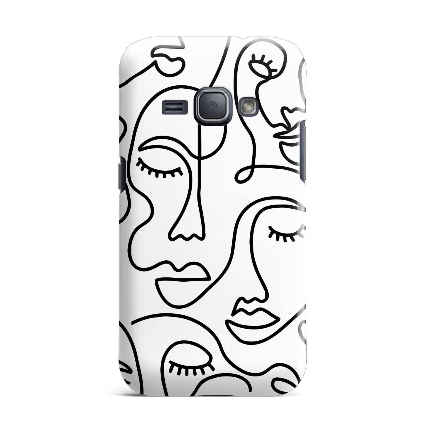 Continuous Abstract Face Samsung Galaxy J1 2016 Case