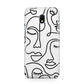 Continuous Abstract Face Samsung Galaxy J3 2017 Case