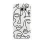 Continuous Abstract Face Samsung Galaxy S6 Case