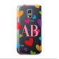 Contrast Initials Heart Print Samsung Galaxy S5 Mini Case