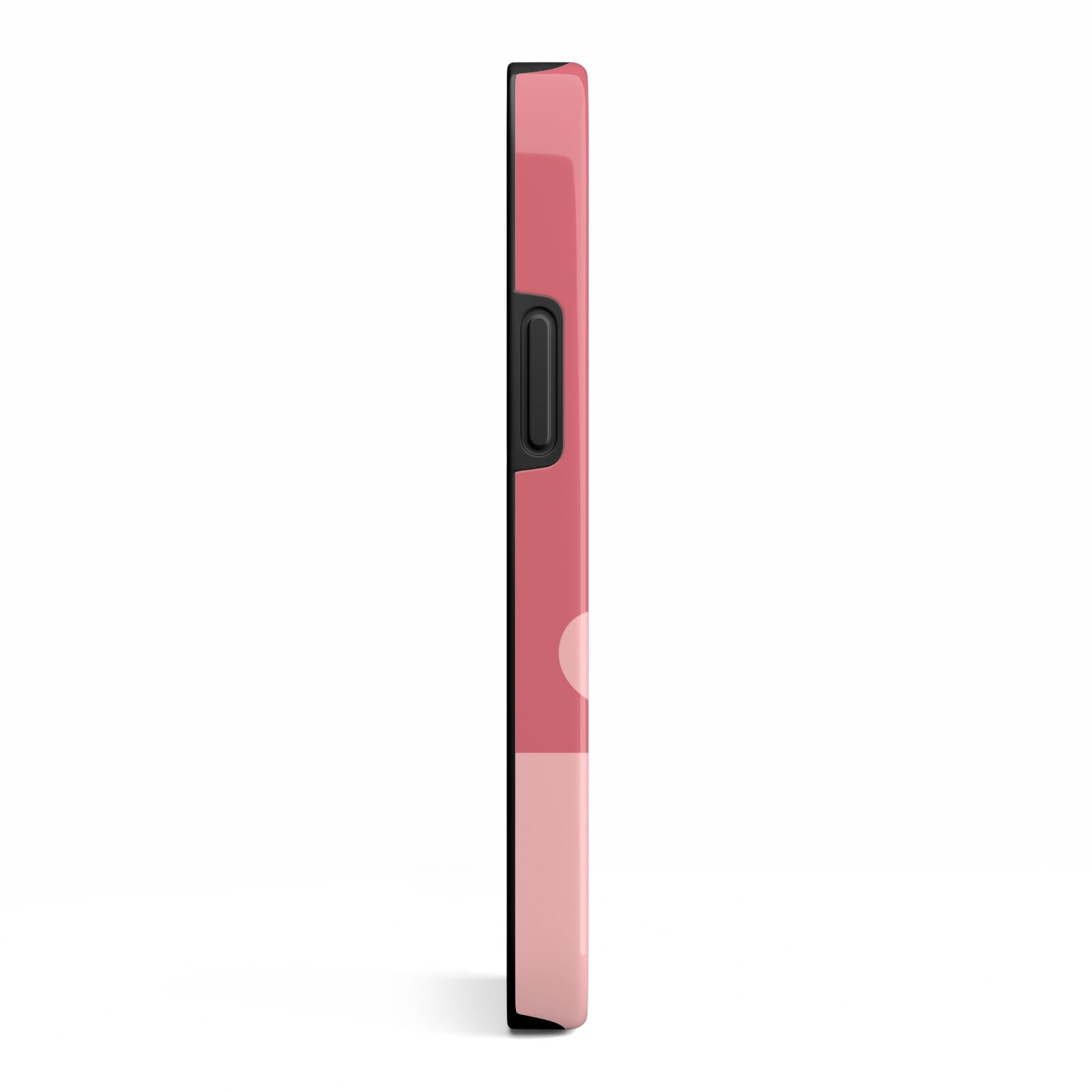 Contrast Personalised Pink iPhone 13 Mini Side Image 3D Tough Case