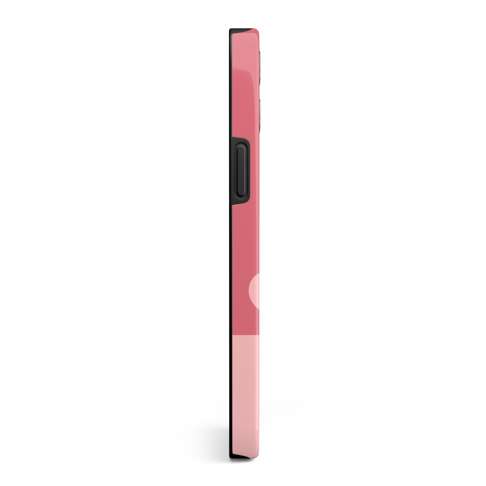 Contrast Personalised Pink iPhone 13 Pro Max Side Image 3D Tough Case