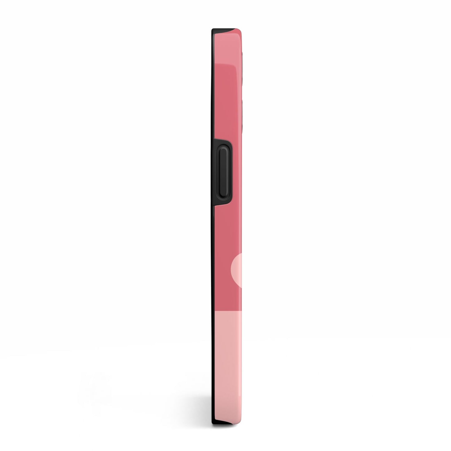 Contrast Personalised Pink iPhone 13 Pro Side Image 3D Tough Case