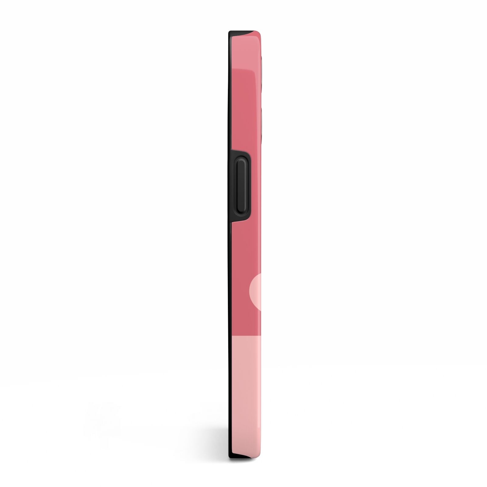 Contrast Personalised Pink iPhone 13 Pro Side Image 3D Tough Case