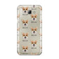 Corgi Icon with Name Samsung Galaxy A8 2016 Case