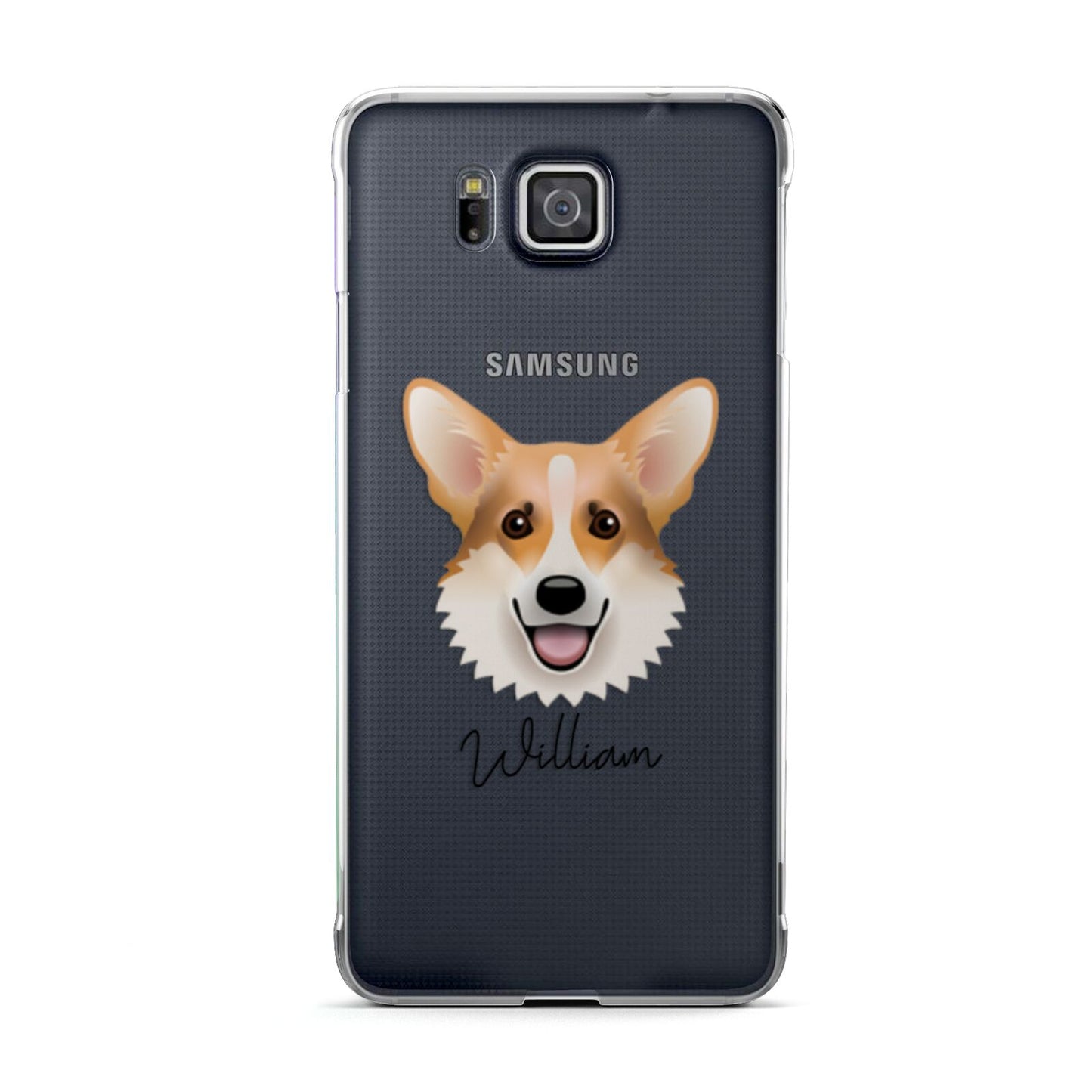 Corgi Personalised Samsung Galaxy Alpha Case