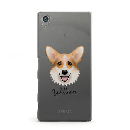 Corgi Personalised Sony Xperia Case