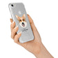 Corgi Personalised iPhone 7 Bumper Case on Silver iPhone Alternative Image