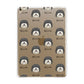 Coton De Tulear Icon with Name Apple iPad Gold Case