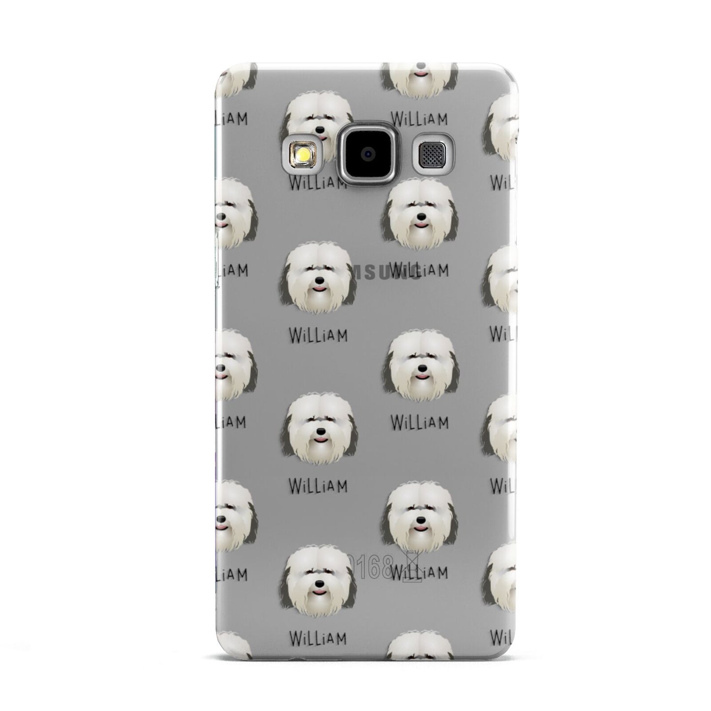 Coton De Tulear Icon with Name Samsung Galaxy A5 Case