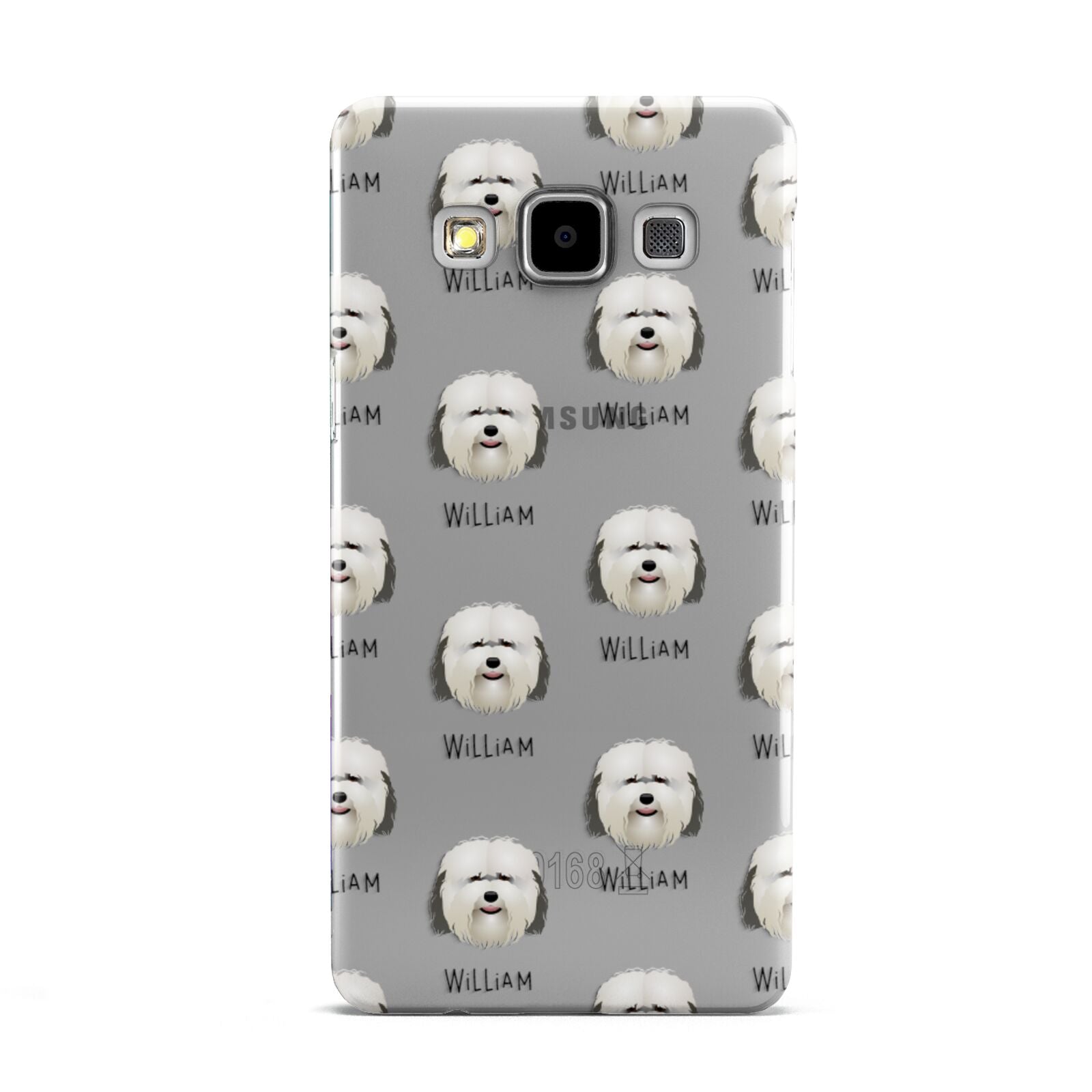 Coton De Tulear Icon with Name Samsung Galaxy A5 Case