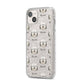 Coton De Tulear Icon with Name iPhone 14 Plus Glitter Tough Case Starlight Angled Image