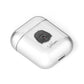 Coton De Tulear Personalised AirPods Case Laid Flat
