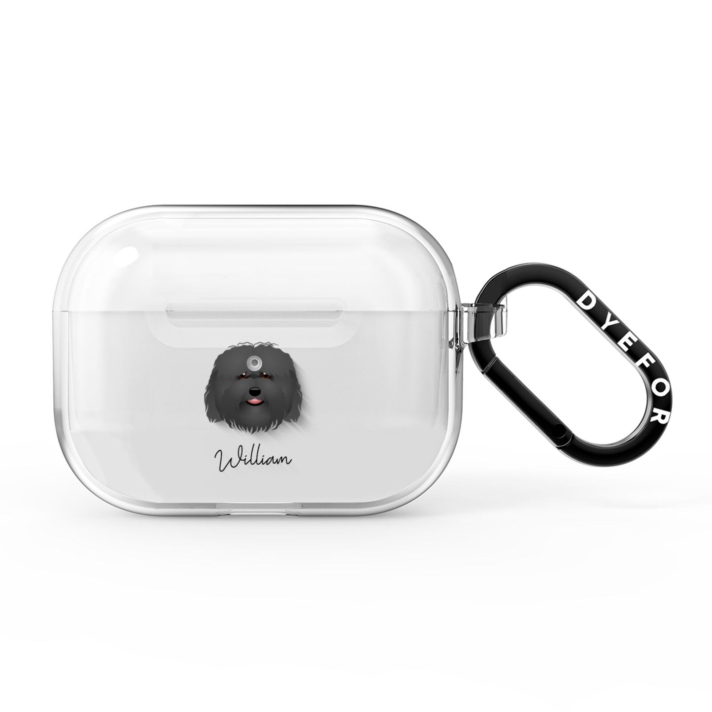 Coton De Tulear Personalised AirPods Pro Clear Case