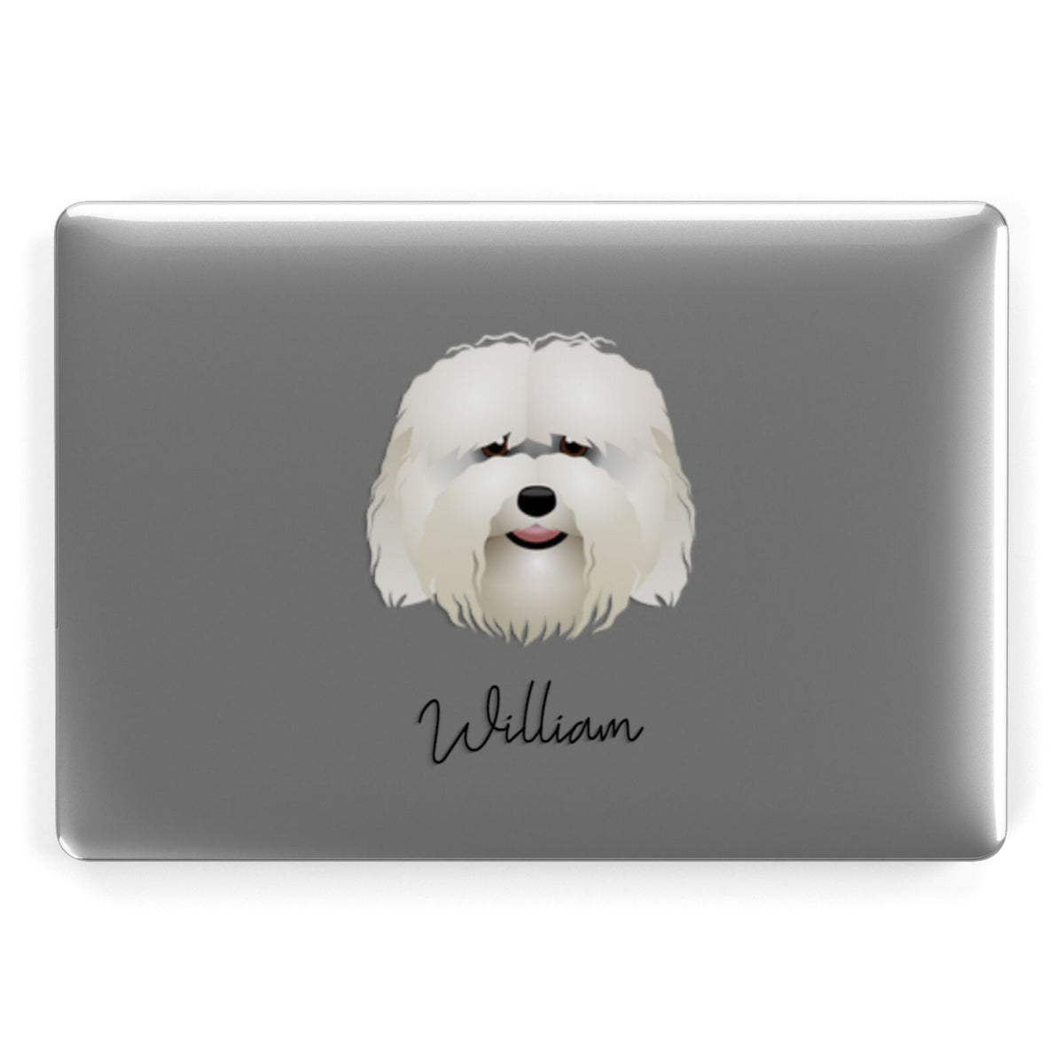 Coton De Tulear Personalised Apple MacBook Case