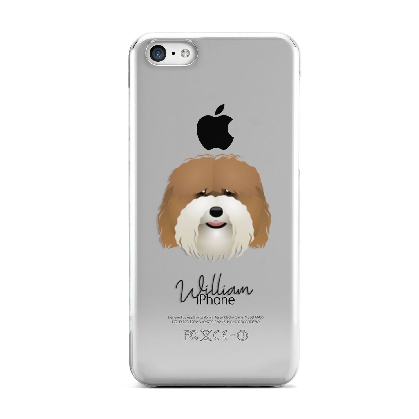 Coton De Tulear Personalised Apple iPhone 5c Case