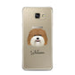 Coton De Tulear Personalised Samsung Galaxy A7 2016 Case on gold phone