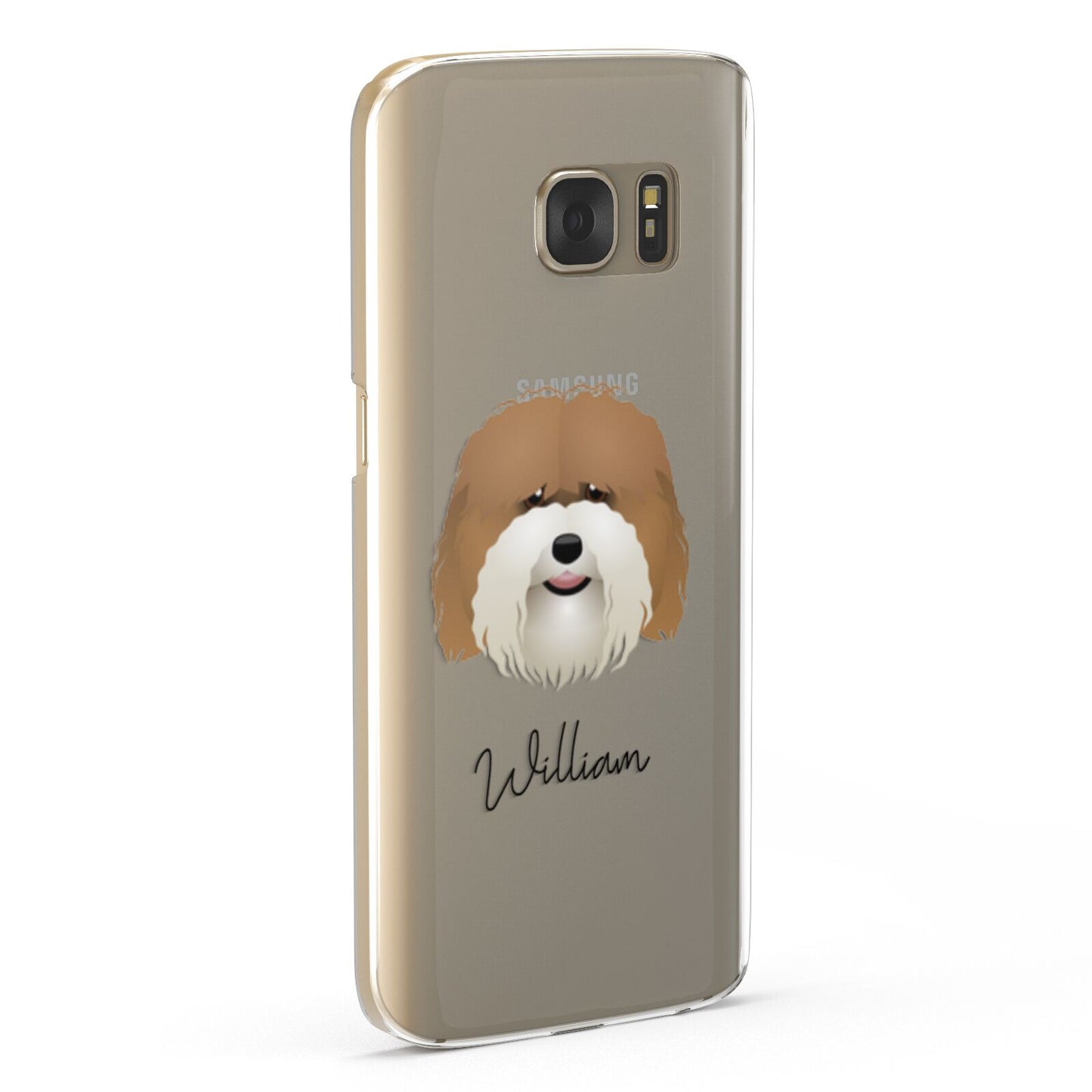 Coton De Tulear Personalised Samsung Galaxy Case Fourty Five Degrees