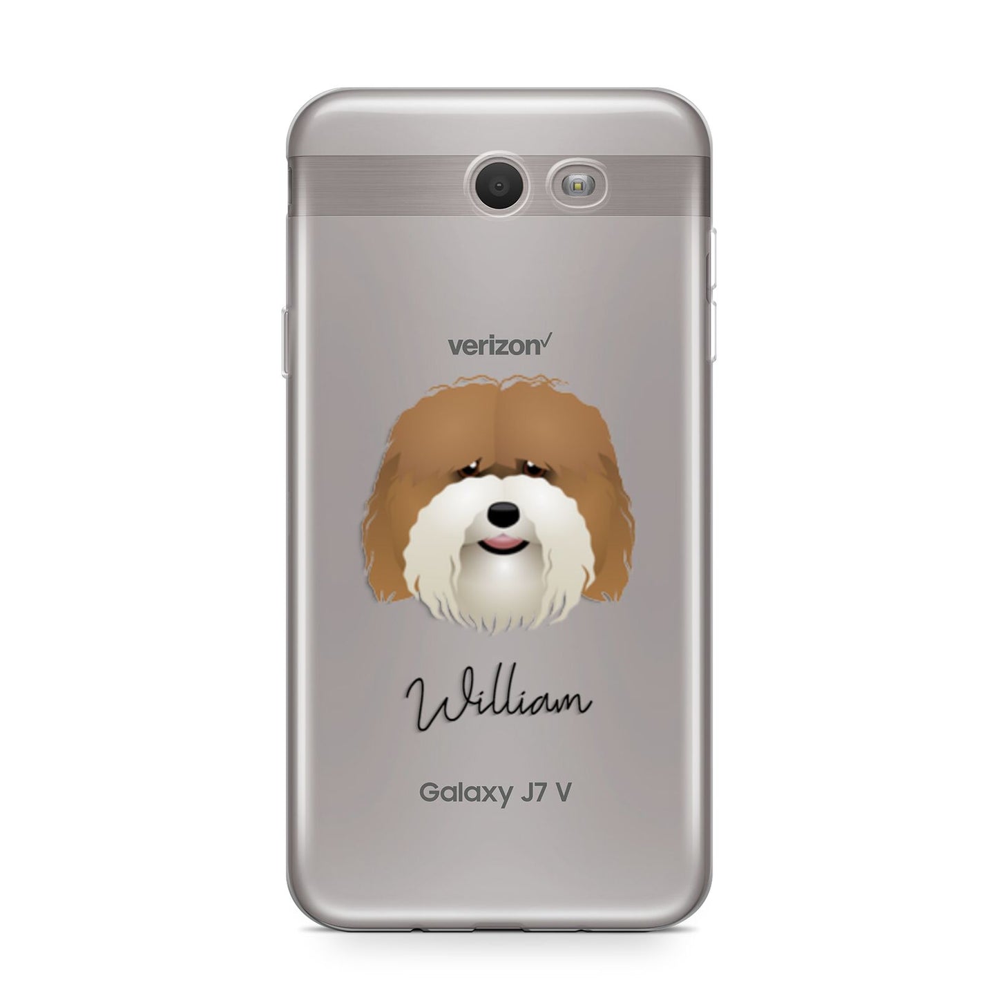 Coton De Tulear Personalised Samsung Galaxy J7 2017 Case