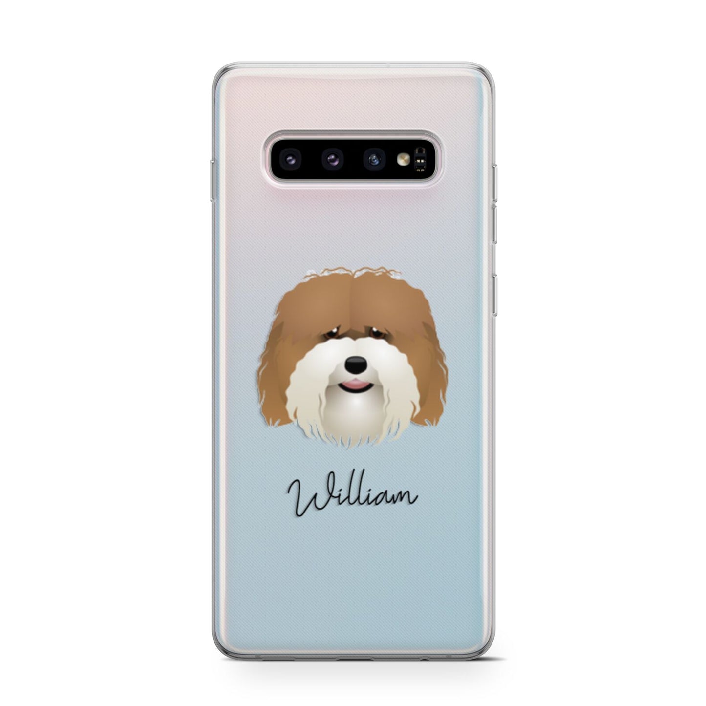 Coton De Tulear Personalised Samsung Galaxy S10 Case